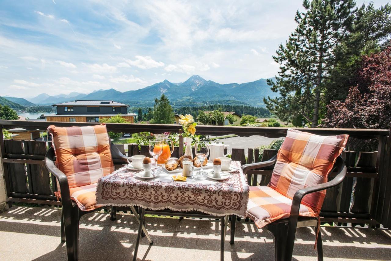 Gaestehaus Karawankenblick Apartman Drobollach am Faakersee Kültér fotó
