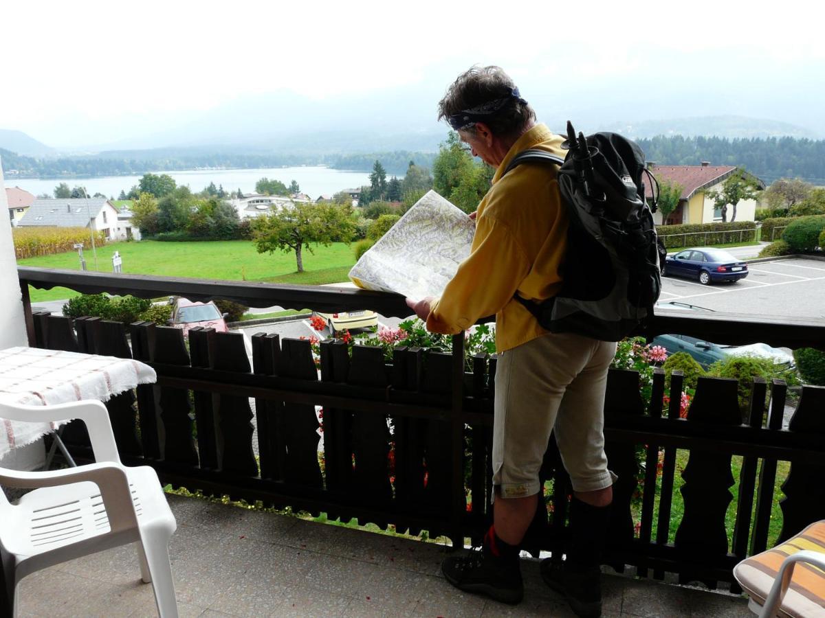 Gaestehaus Karawankenblick Apartman Drobollach am Faakersee Kültér fotó