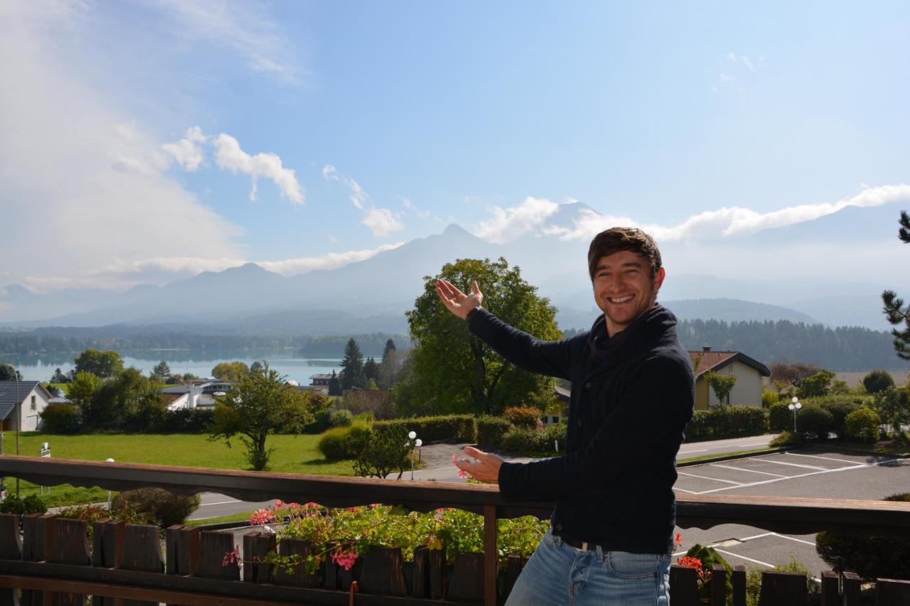 Gaestehaus Karawankenblick Apartman Drobollach am Faakersee Kültér fotó