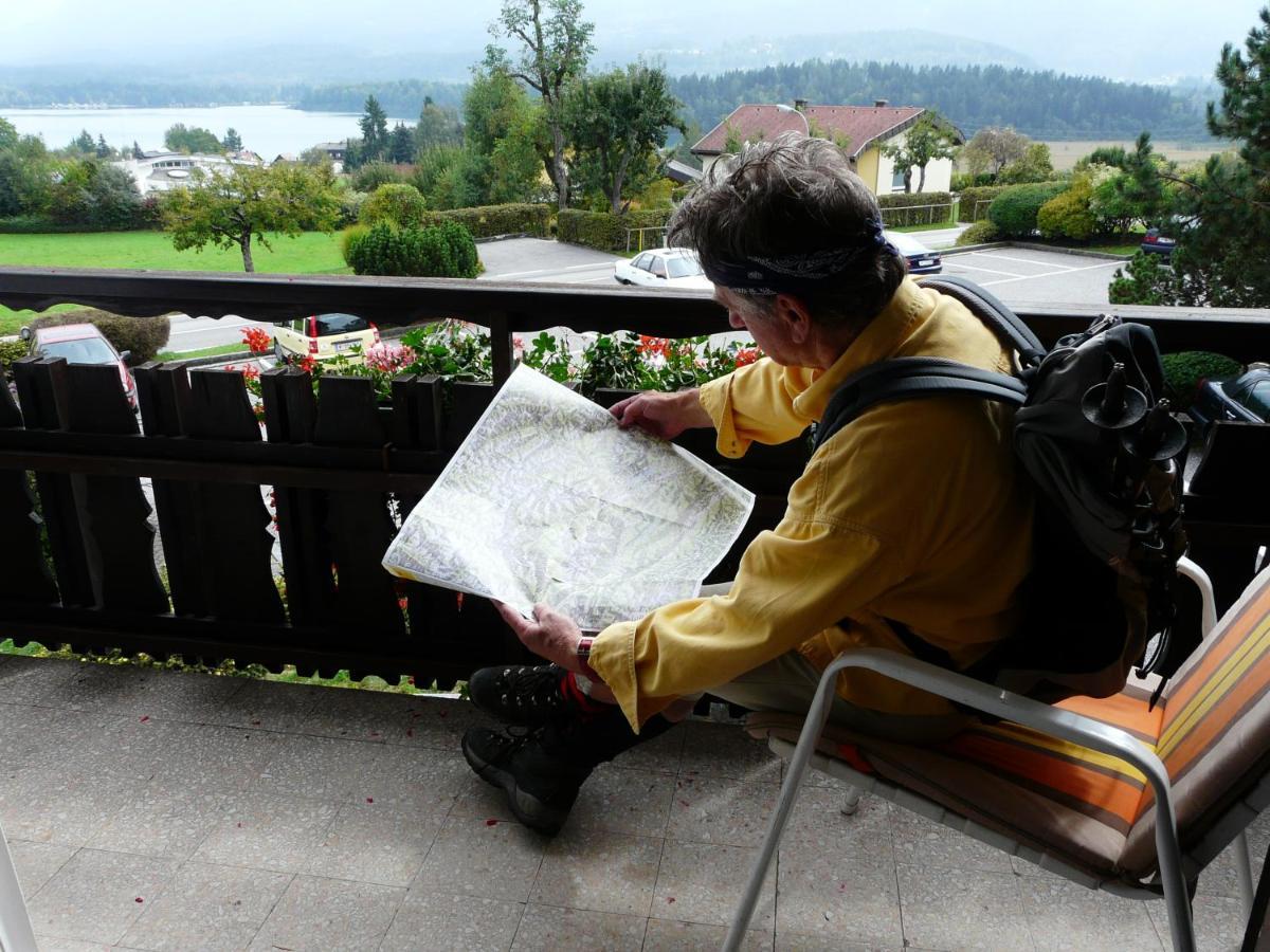 Gaestehaus Karawankenblick Apartman Drobollach am Faakersee Kültér fotó