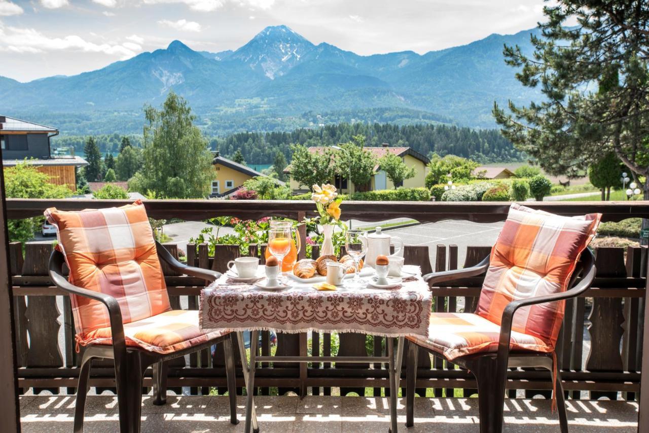 Gaestehaus Karawankenblick Apartman Drobollach am Faakersee Kültér fotó